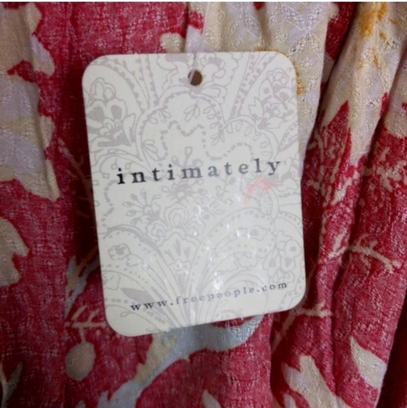 NWT Free People Bali Wild Daisy Slip Dress $88 - Picture 6 of 9